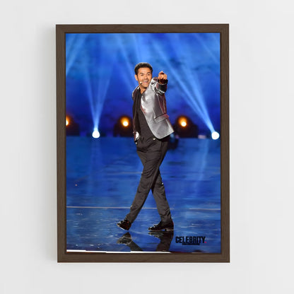 ap-jamel debbouze-5 cadre Bois foncé