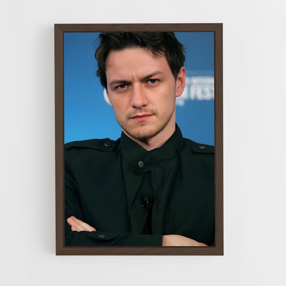 ap-james mcavoy-2 cadre Bois foncé