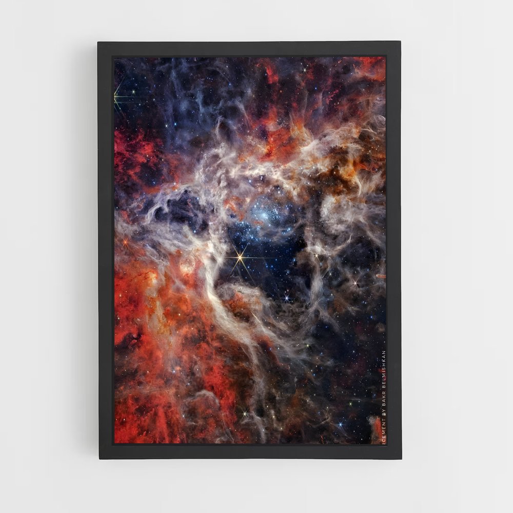ap-james webb telescope-18 cadre Noir