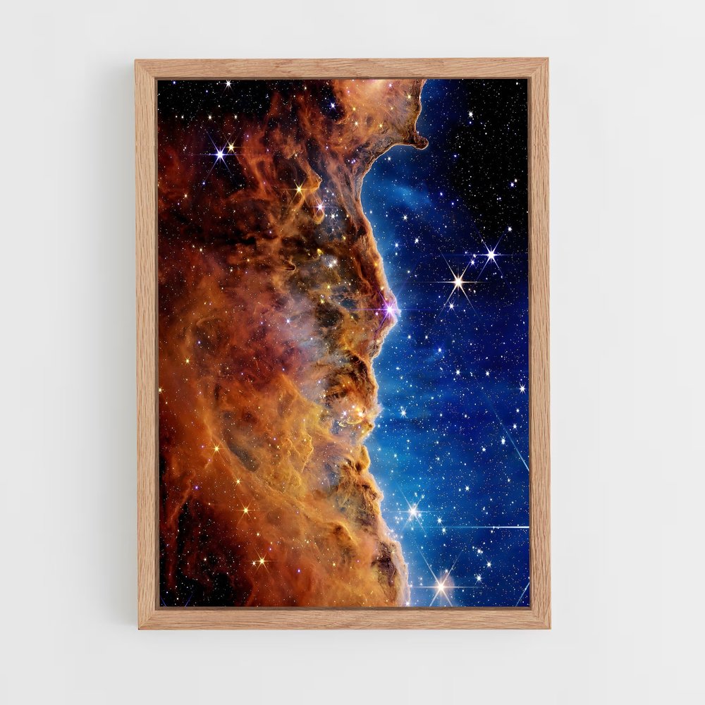 ap-james webb telescope-26 cadre Bois clair