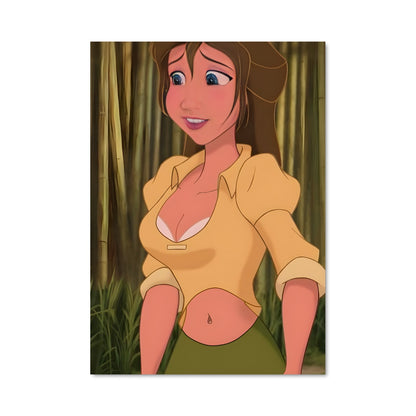 Poster Aventure Cartoon