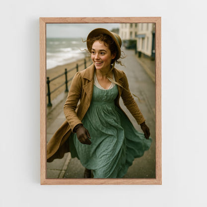 ap-jane austen-1 cadre Bois clair