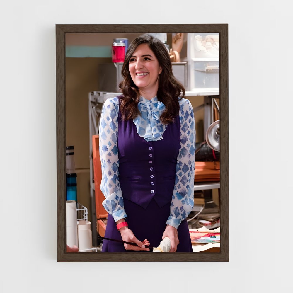 ap-janet good place-2 cadre Bois foncé