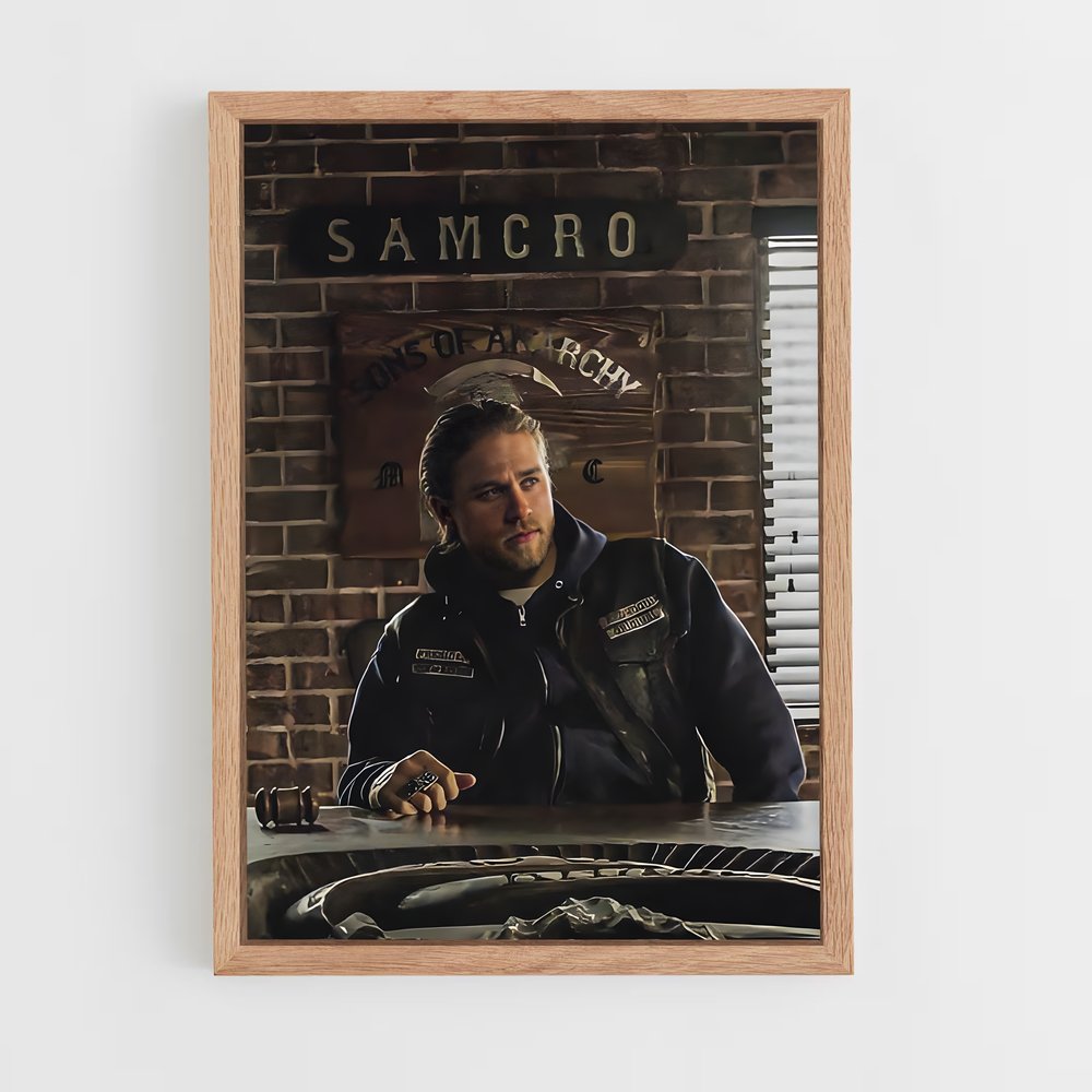 ap-jax teller-1 cadre Bois clair