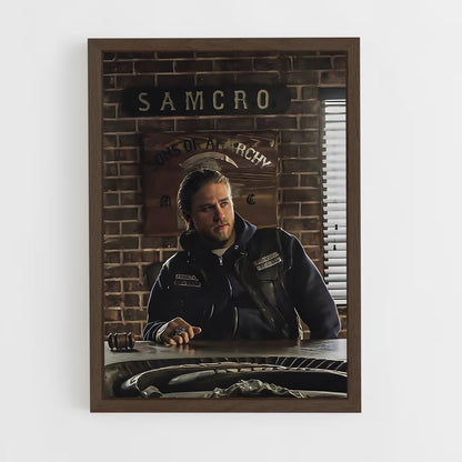 ap-jax teller-1 cadre Bois foncé