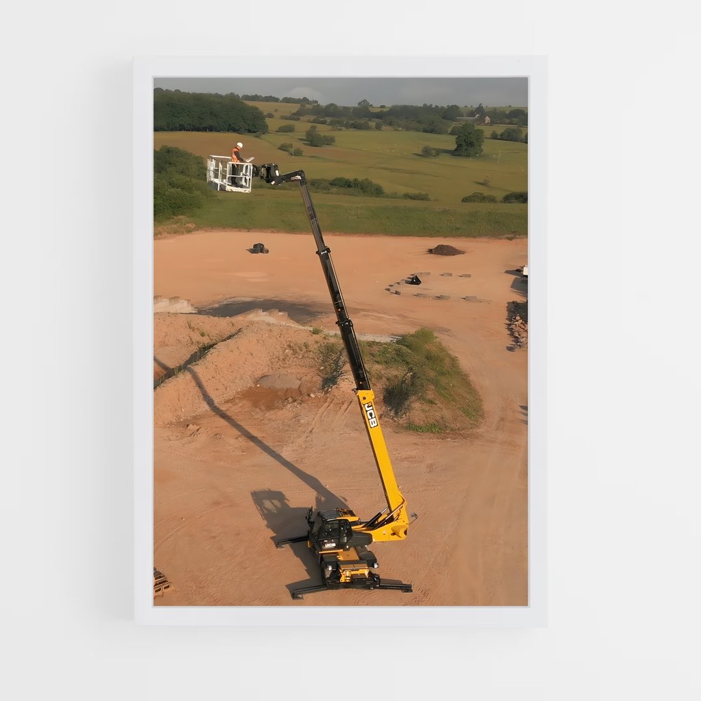 ap-jcb telehandler-1 cadre Blanc