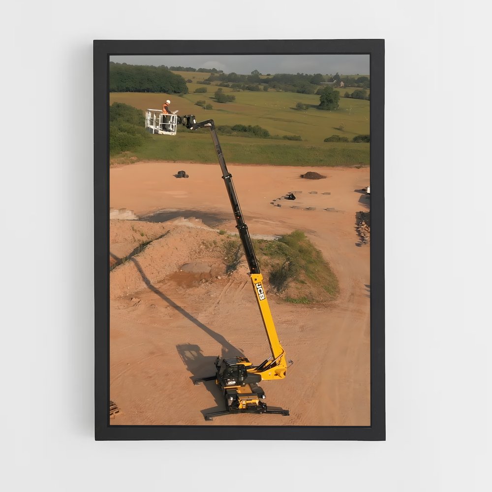 ap-jcb telehandler-1 cadre Noir