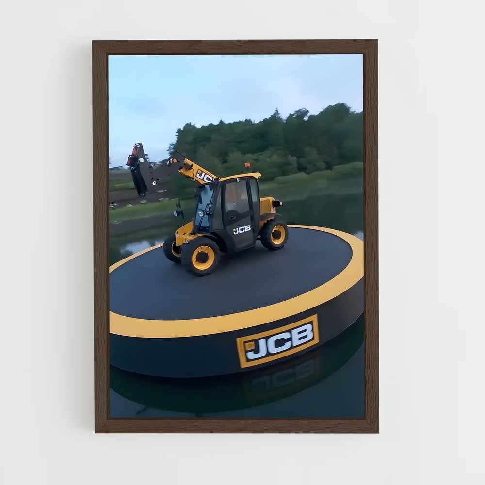 ap-jcb telehandler-2 cadre Bois foncé