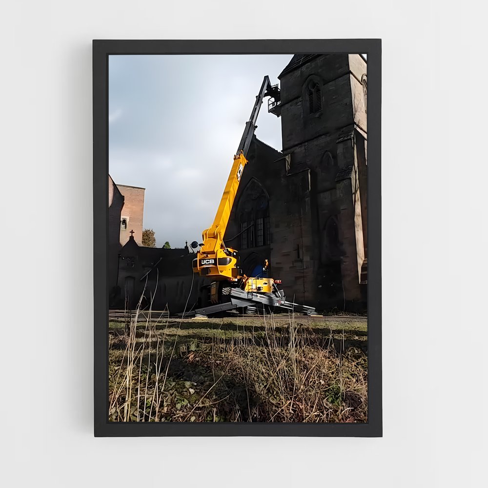 ap-jcb telehandler-3 cadre Noir
