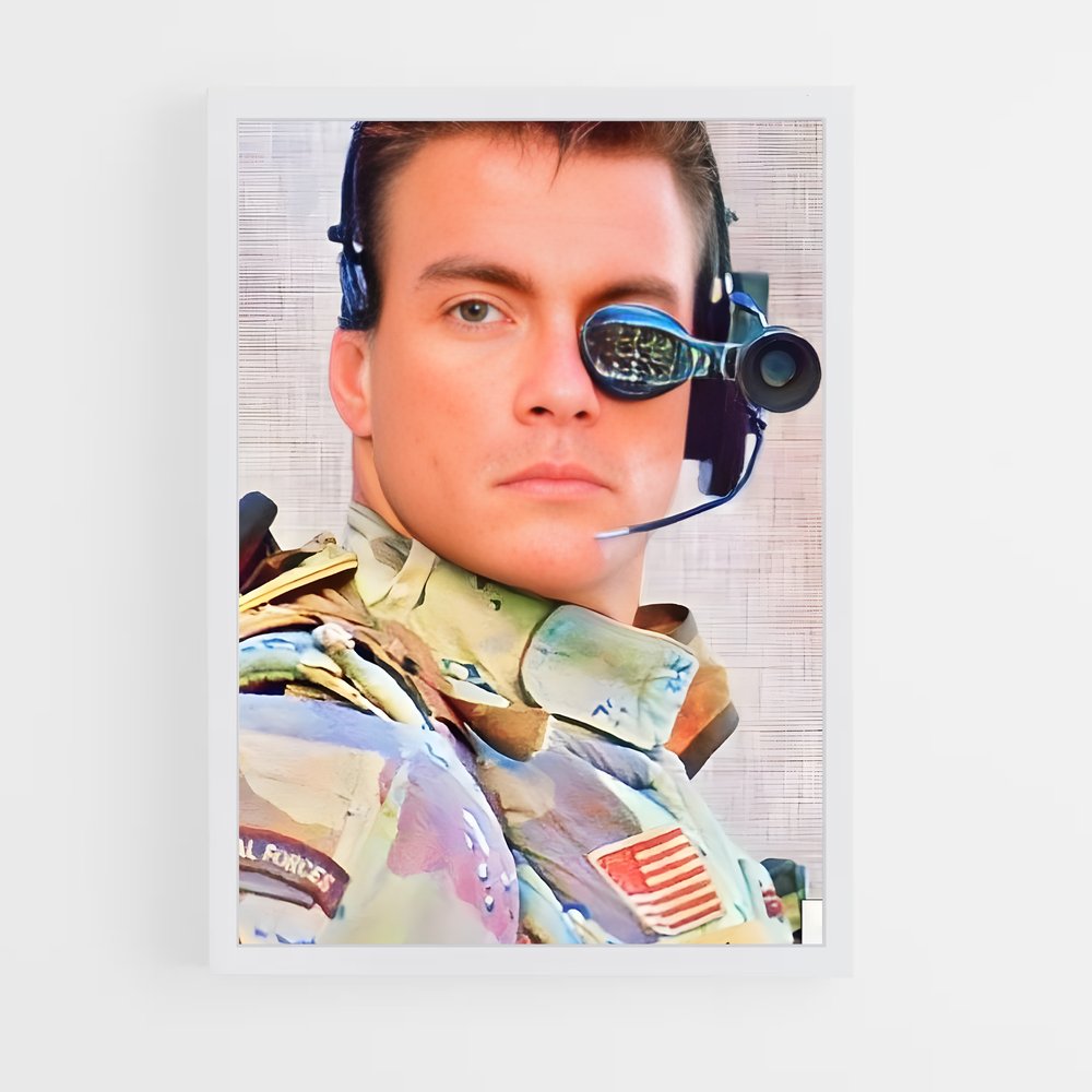 ap-jean-claude van damme-7 cadre Blanc