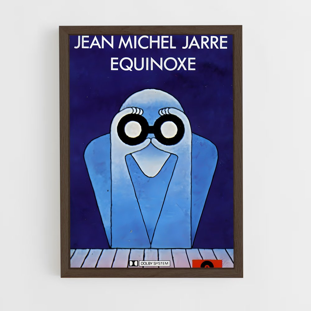 ap-jean-michel jarre-3 cadre Bois foncé