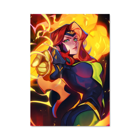 Poster Flamme de Phoenix
