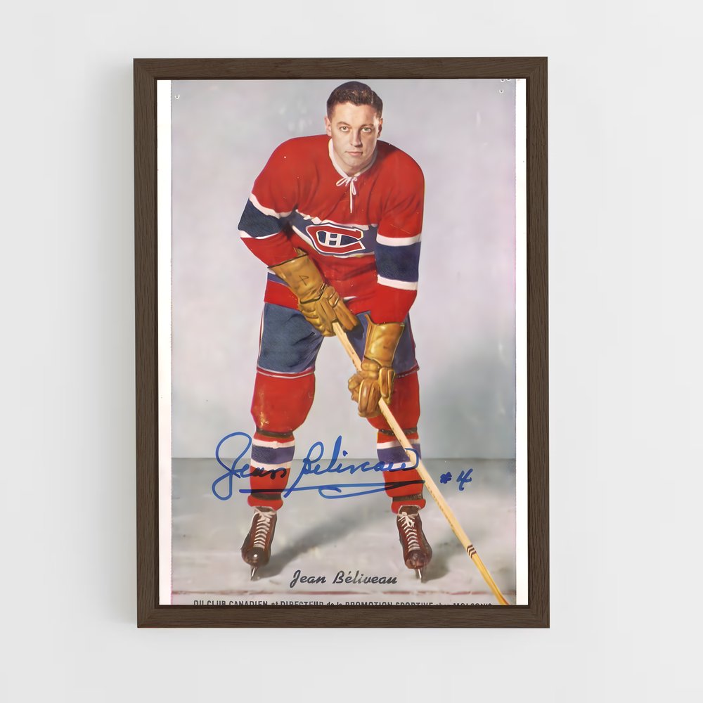 ap-jean beliveau-2 cadre Bois foncé