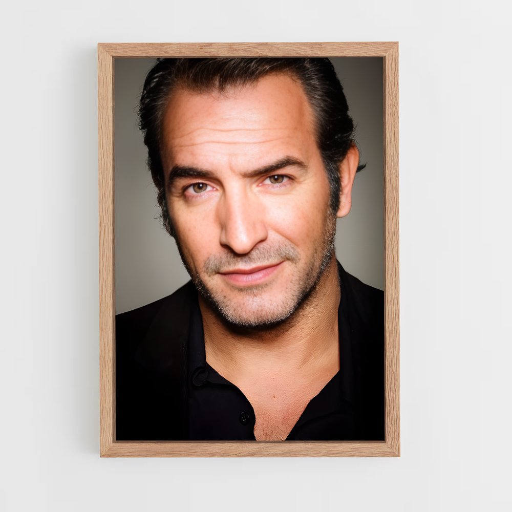 ap-jean dujardin-2 cadre Bois clair