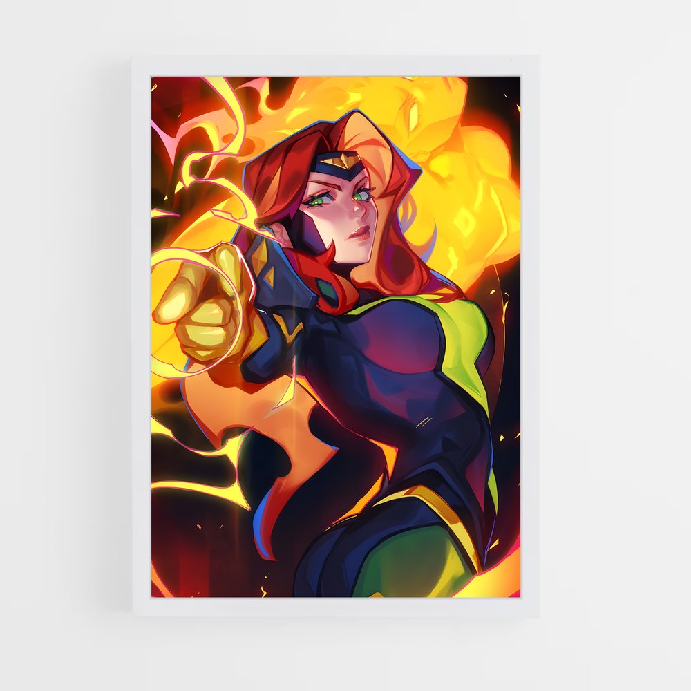 ap-jean grey-3 cadre Blanc