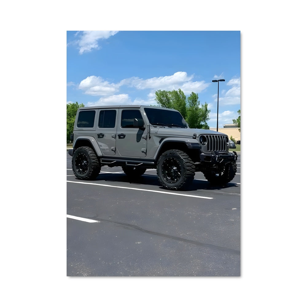 Poster Jeep wrangler rubicon 81454