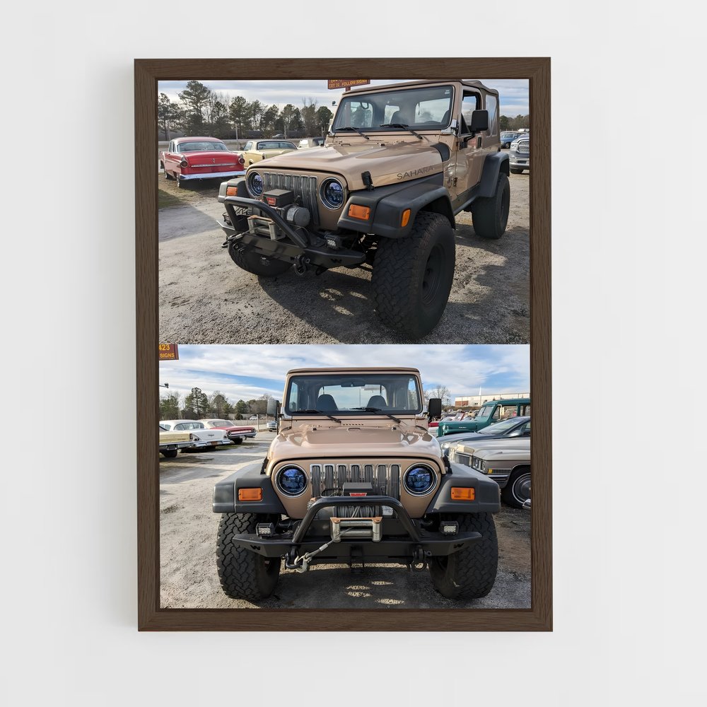 ap-jeep wrangler sahara-2 cadre Bois foncé