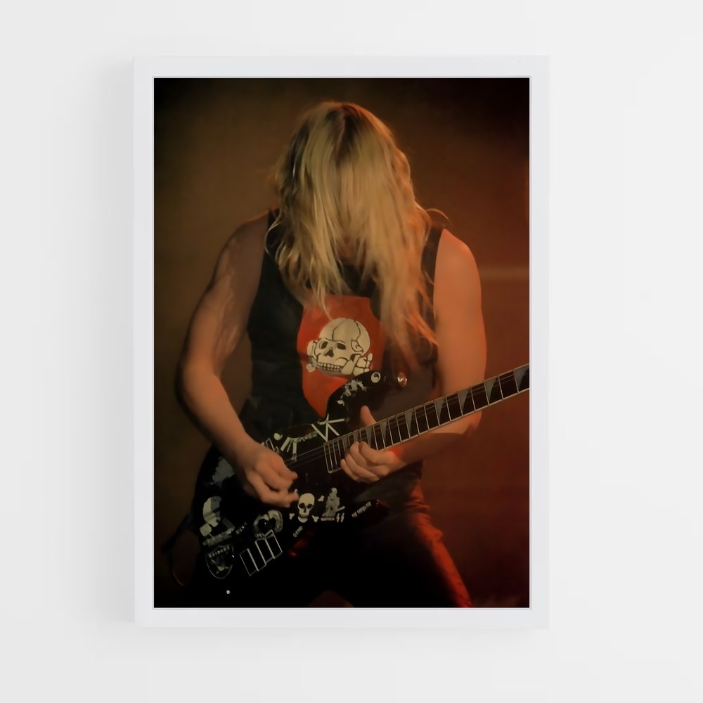 ap-jeff hanneman-2 cadre Blanc