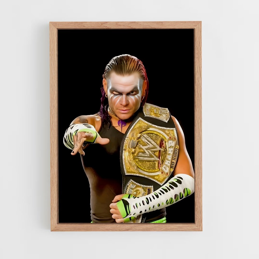 ap-jeff hardy-4 cadre Bois clair