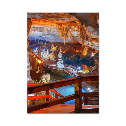 Poster Cavernes Enchantées