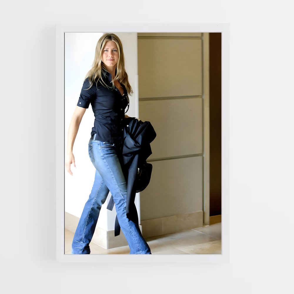 ap-jennifer aniston-5 cadre Blanc