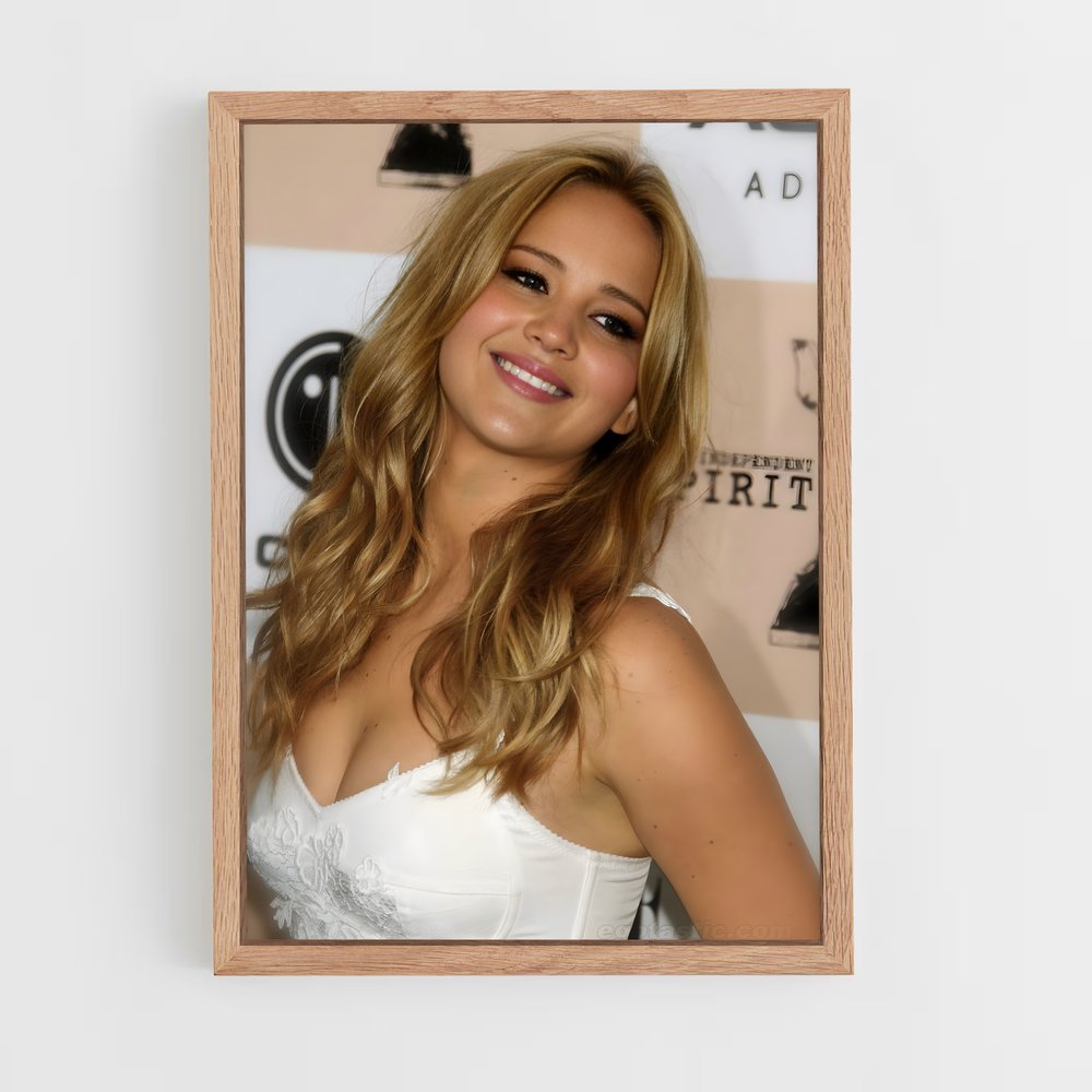 ap-jennifer lawrence-1 cadre Bois clair