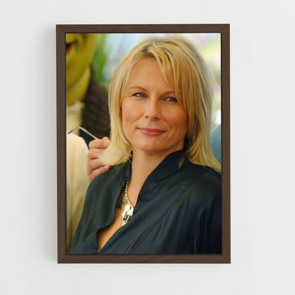 ap-jennifer saunders-4 cadre Bois foncé