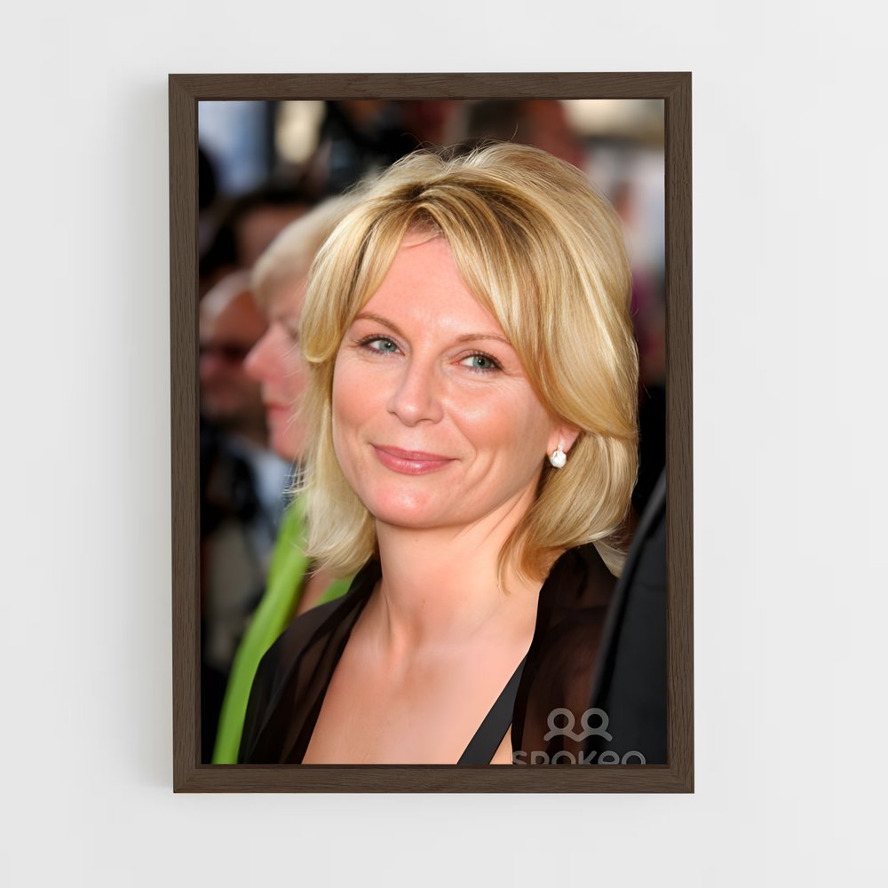 ap-jennifer saunders-9 cadre Bois foncé