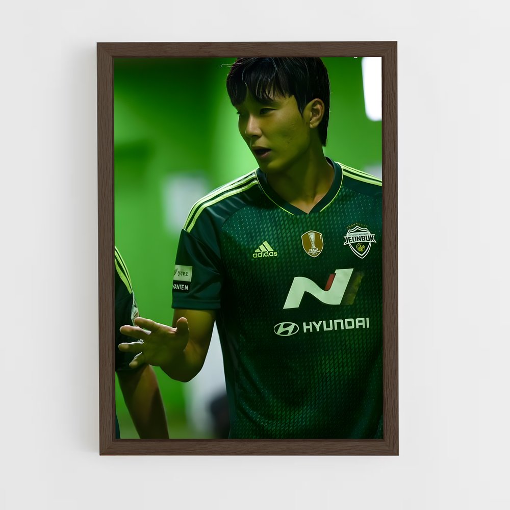 ap-jeonbuk hyundai motors-3 cadre Bois foncé
