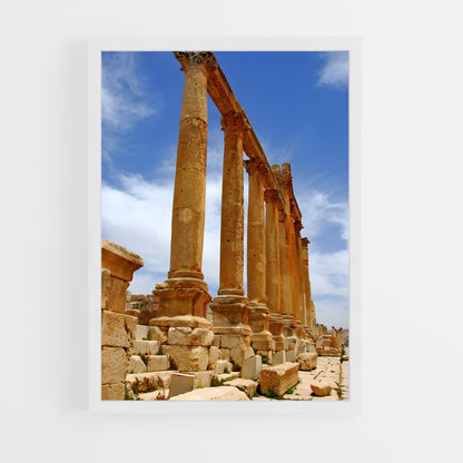 ap-jerash ruins-1 cadre Blanc