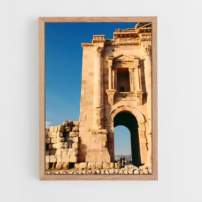 ap-jerash ruins-2 cadre Bois clair