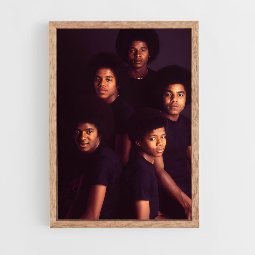 ap-jermaine jackson-3 cadre Bois clair