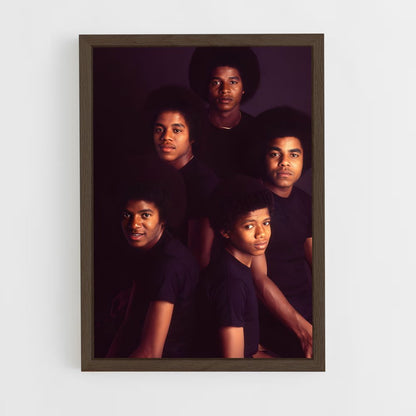 ap-jermaine jackson-3 cadre Bois foncé