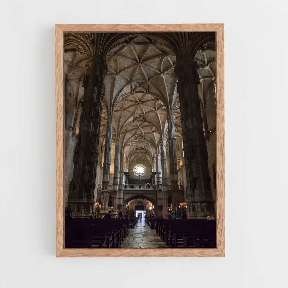 ap-jeronimos monastery-2 cadre Bois clair