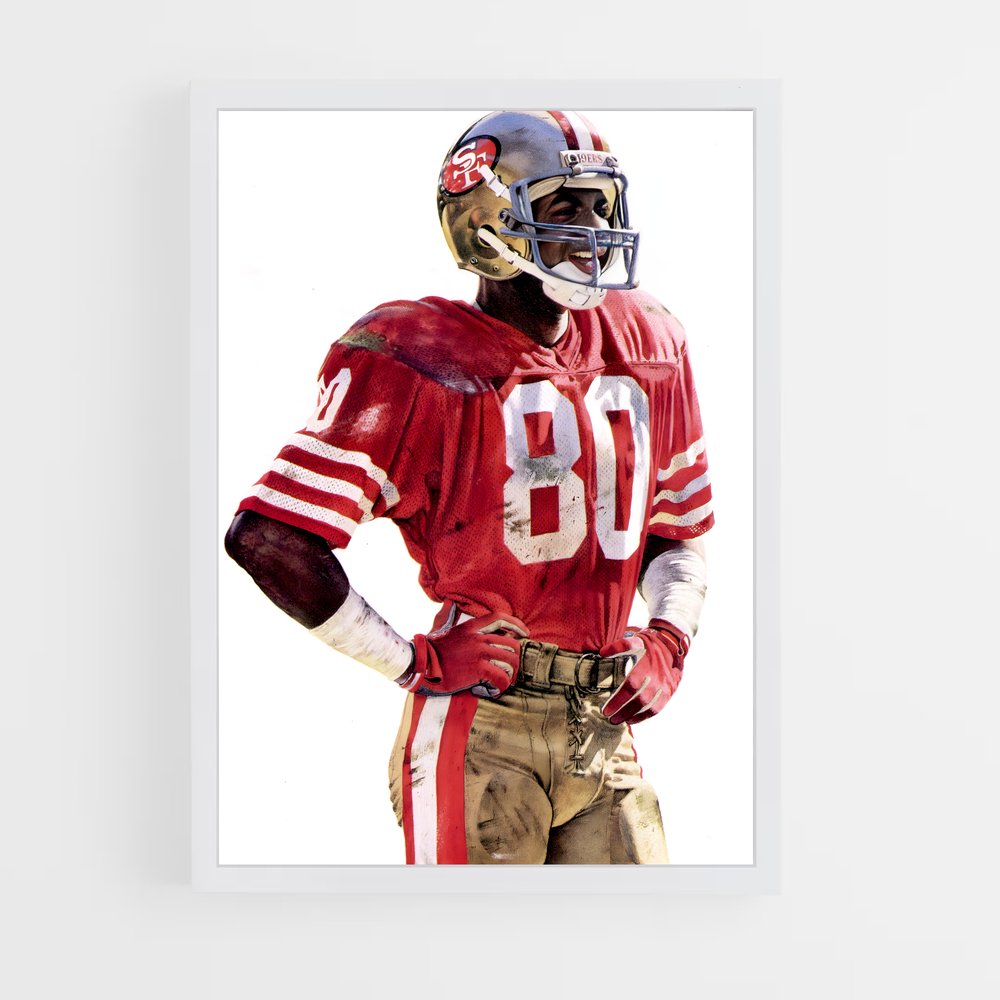 ap-jerry rice-6 cadre Blanc