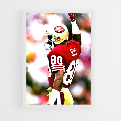 ap-jerry rice-7 cadre Blanc