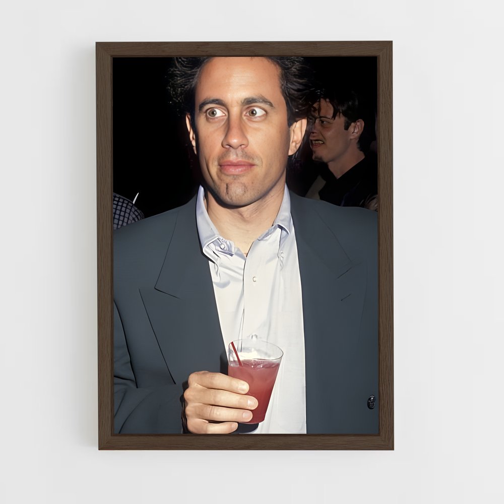 ap-jerry seinfeld-2 cadre Bois foncé