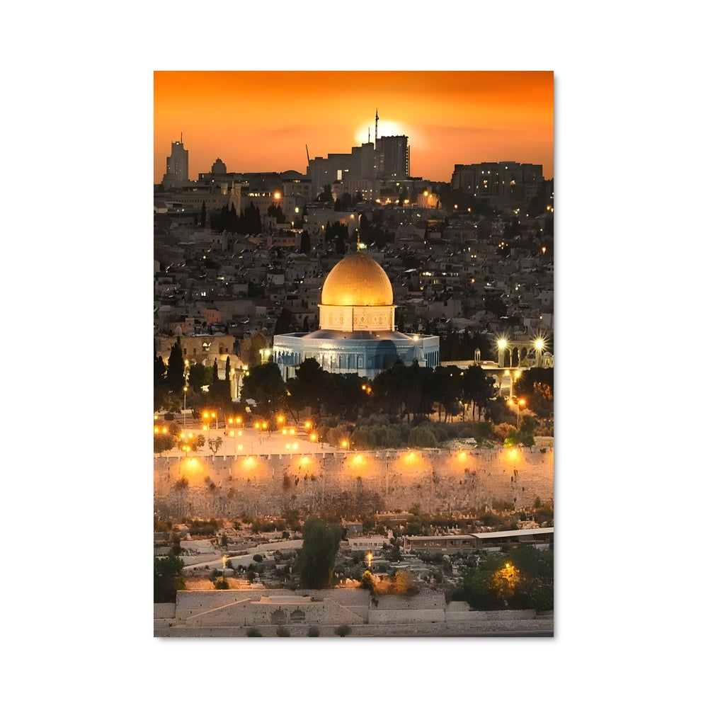 Poster Lumière de Jérusalem