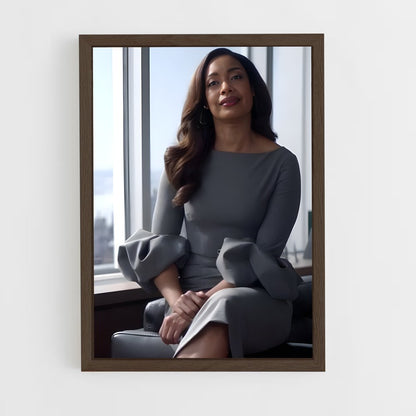 ap-jessica pearson-6 cadre Bois foncé
