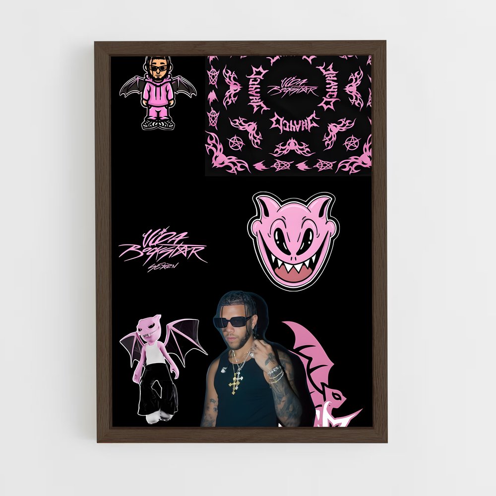 ap-jhay cortez-5 cadre Bois foncé
