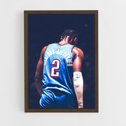 ap-jiangsu dragons basketball-3 cadre Bois foncé