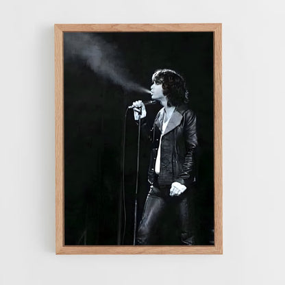 ap-jim morrison-8 cadre Bois clair