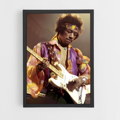 ap-jimi hendrix-1 cadre Noir