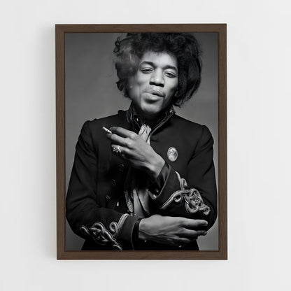 ap-jimi hendrix-2 cadre Bois foncé