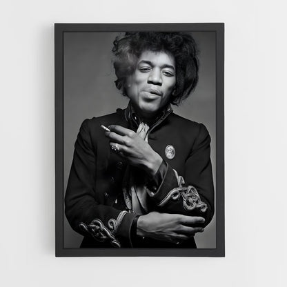 ap-jimi hendrix-2 cadre Noir