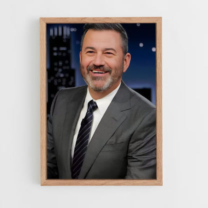 ap-jimmy kimmel-6 cadre Bois clair