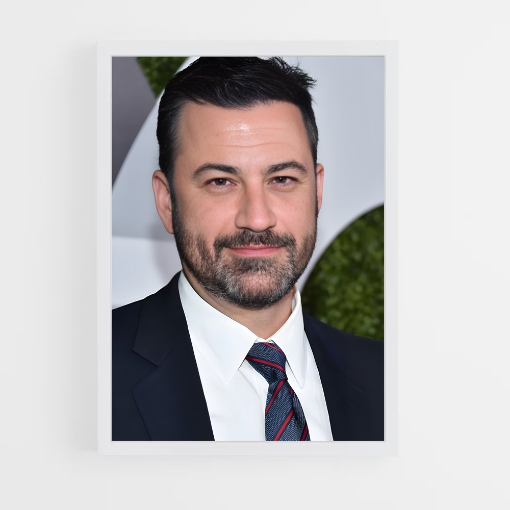 ap-jimmy kimmel-9 cadre Blanc