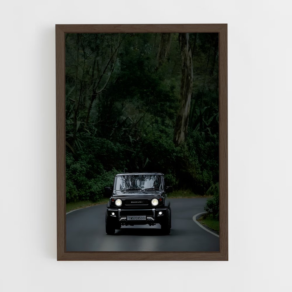 ap-jimny-2 cadre Bois foncé