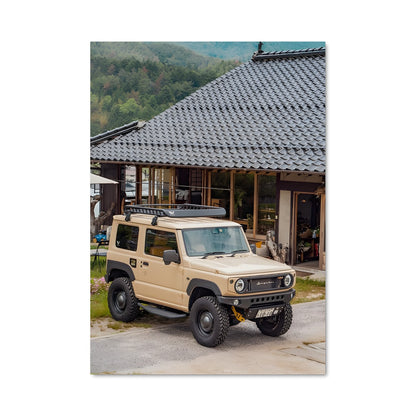 Poster Aventure Beige