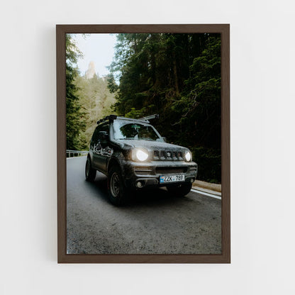ap-jimny-7 cadre Bois foncé